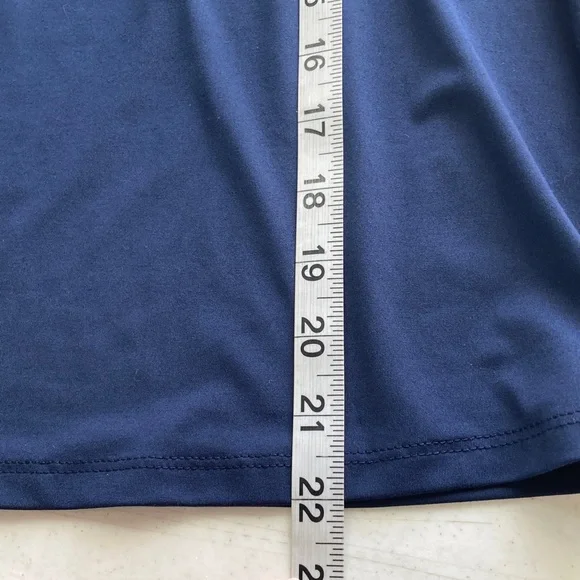 Juicy Couture Sport Navy Blue Top with Sparkling Logo - Picture 6 of 6